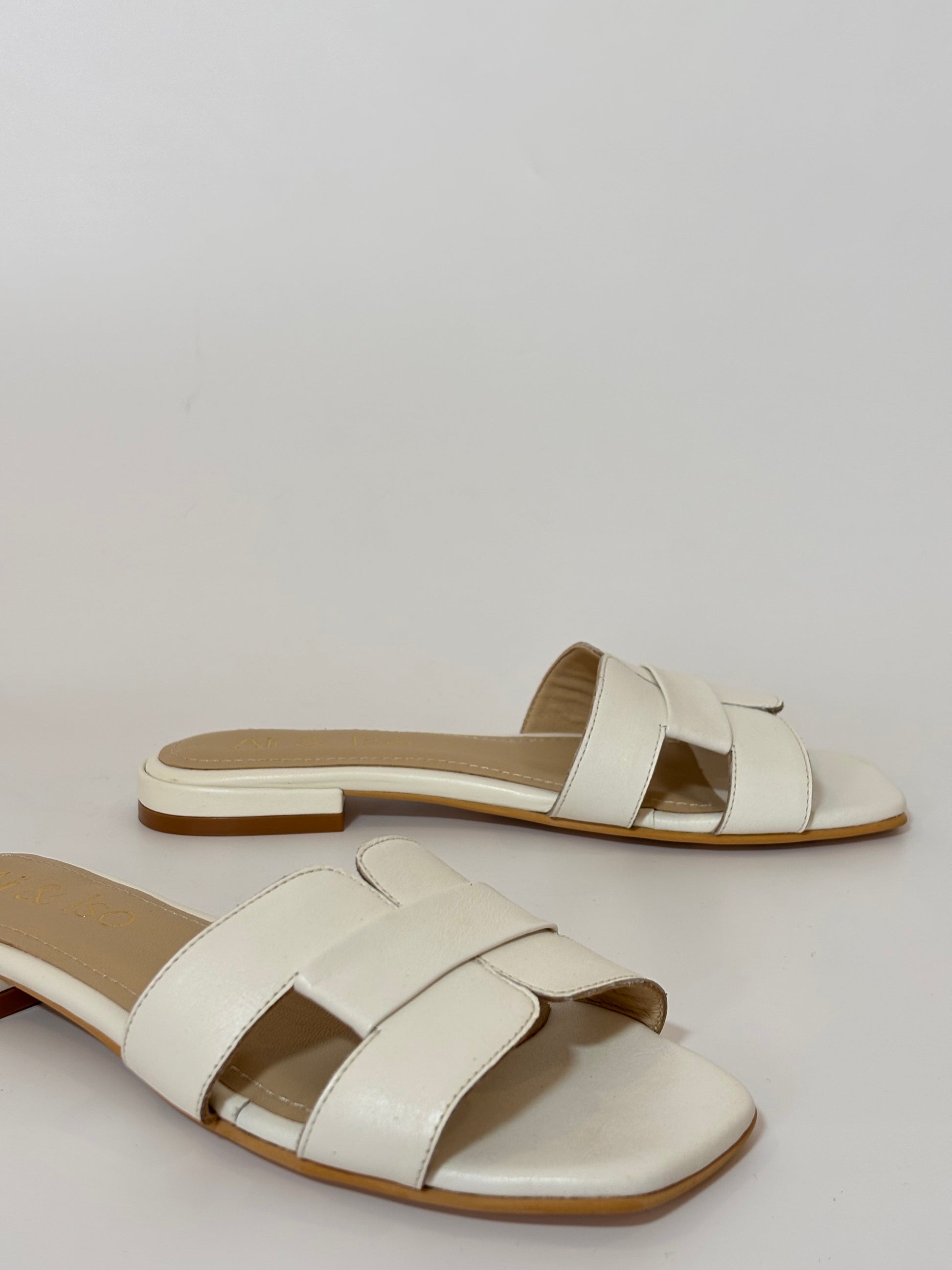 Sandalias Coco hueso
