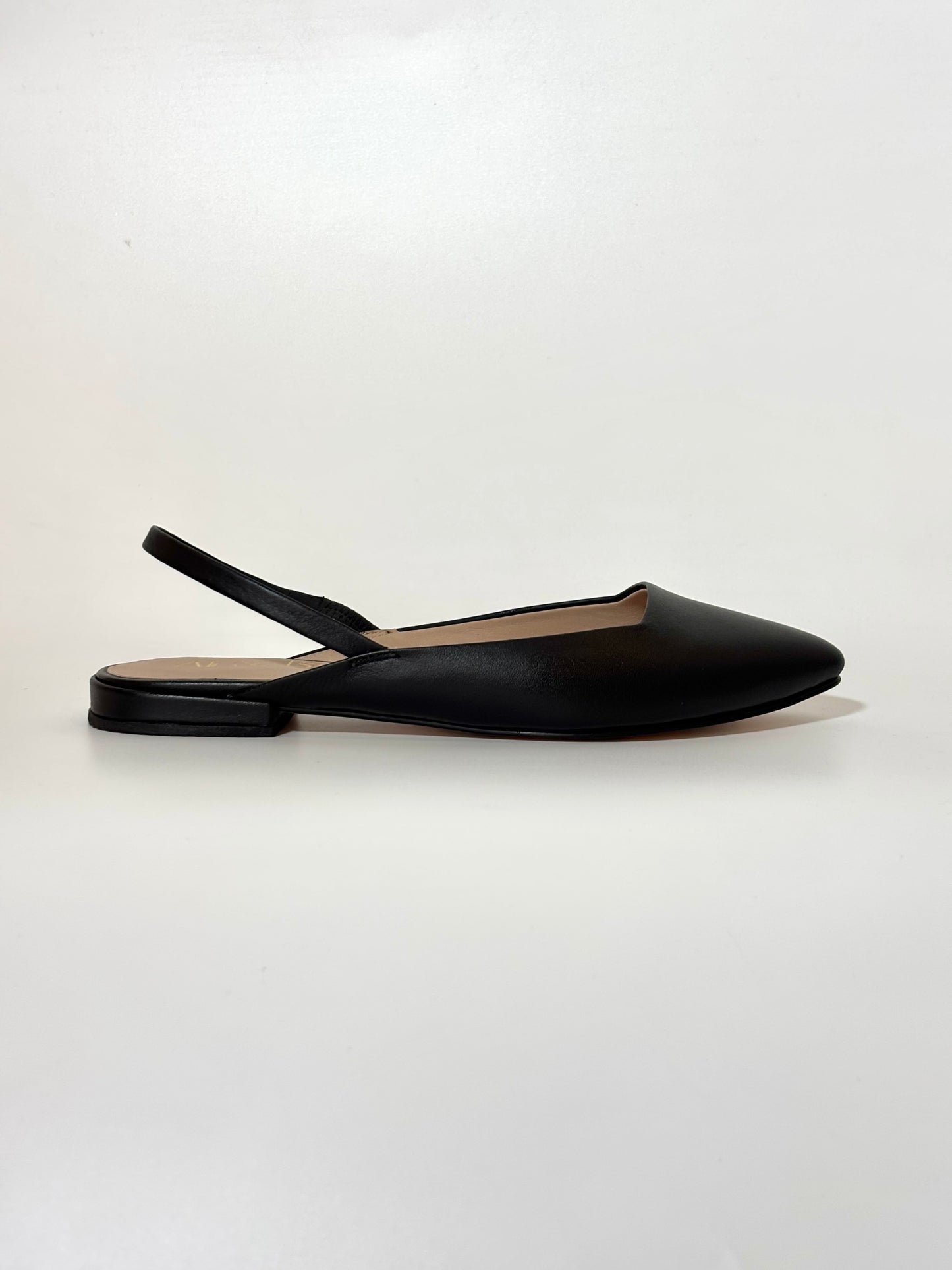 Flats Almendra - negro