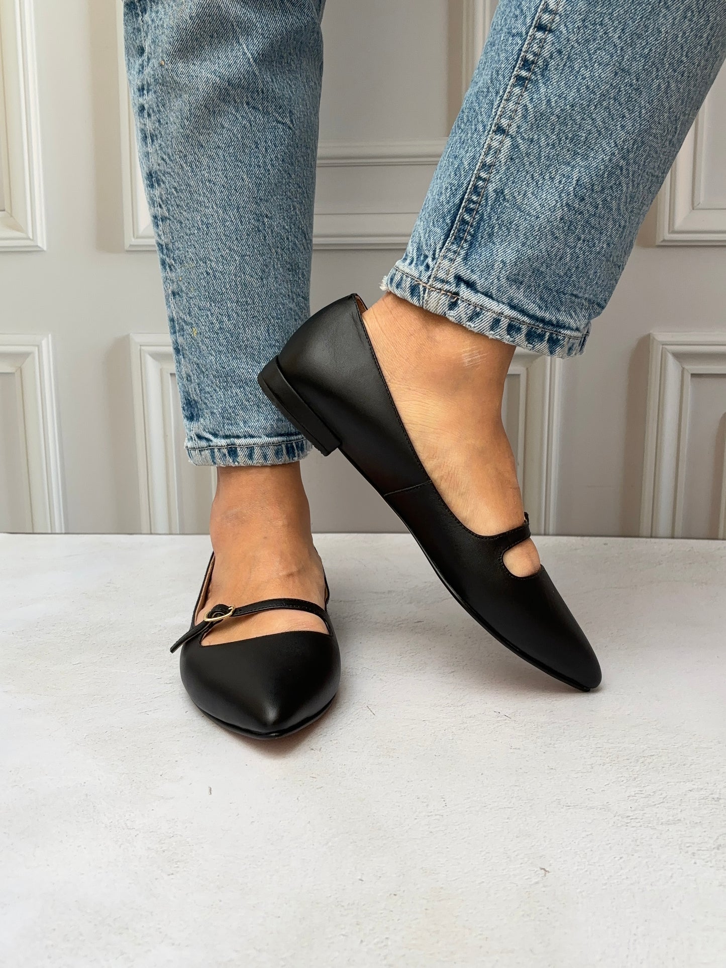 Flats Mica - negro