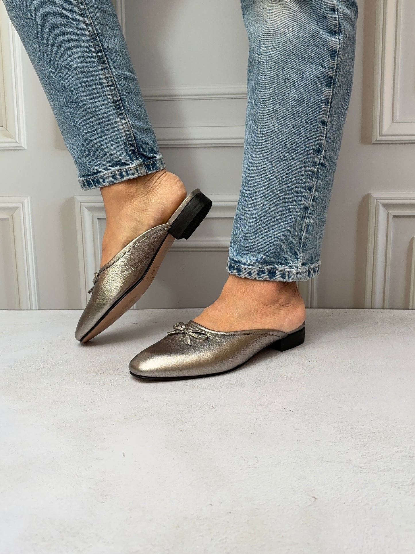 Mules Florencia - plata